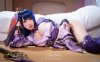 雨波_HaneAme雷电将军COS：再现原神稻妻的性感与威严