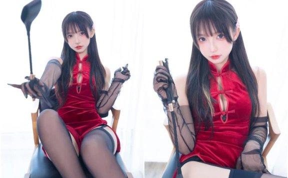 神楽坂真冬cos最新作品图集_神楽坂真冬黑兔护士蜘蛛女王[持续更新]