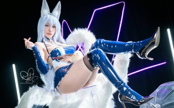 雨波_HaneAme信浓COS：展现碧蓝航线舰娘的性感与神秘