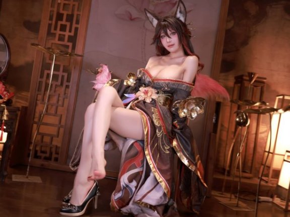 千年狐梦入凡尘:水淼aquaCOS,再现狐狸老婆的致命诱惑