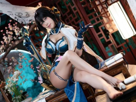 星穹铁道水淼aquaCOS:阮·梅的性感优雅与东方经典之美