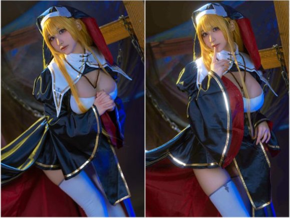 幼愛YoumekoCOS作品图集_幼愛Youmeko小琪舞JK毛衣姐姐[持续更新]