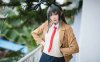 青春猪头少年瓜希酱COS：演绎校服樱岛麻衣的青春与傲娇