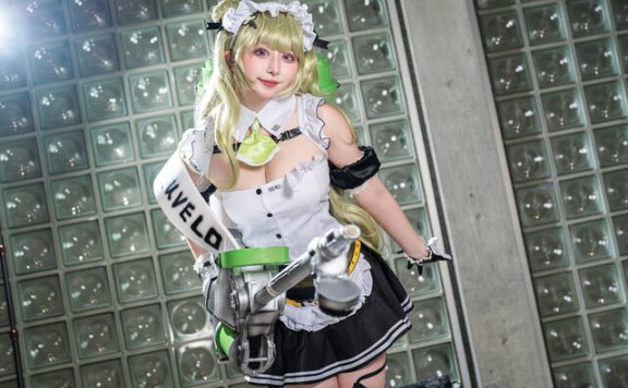 Makiho索达COS：胜利女神的治愈系女仆引爆NICONICO