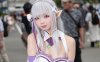 Chuchu爱蜜莉雅COS：演绎温柔与高贵交织的异世界之美