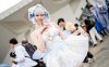 白鹭公主降临RF！Freya妃芽神里绫华cos裙摆撩动全场心跳