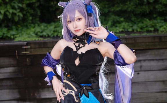 朝香ナホ闪耀池袋！完美的原神·刻晴COS电力十足惊艳全场