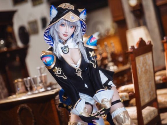 星穹铁道瓜希酱COS:诠释赛飞儿神秘气质和赋予角色灵魂