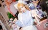 狐狸耳女仆装与开朗气质：火火ka_f喜多川海梦COS完美之作