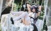 碧蓝航线瓜希酱COS：诠释女仆版舰娘奥古斯特的优雅与妩媚
