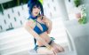 阿包也是兔娘花园COS：碧蓝航线泳装舰娘温柔的夏日邂逅