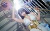 圣斗士星矢雅典娜COS：加贺美麻糬再现战斗女神的性感美丽