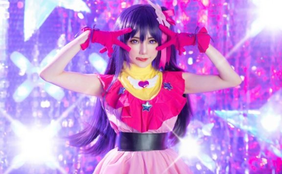 我推的孩子cos系列：Sally Dorasnow星野爱COS性感可爱