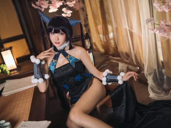 瓜希酱FGO杨贵妃COS:性感娇媚与神秘气质的极致演绎
