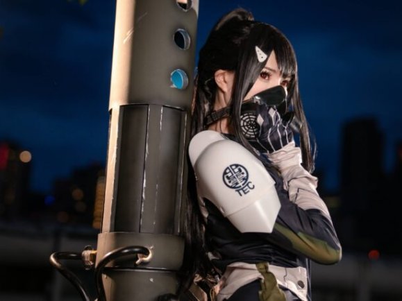 怪兽8号cos系列：Sally Dorasnow亚白米娜COS女神队长
