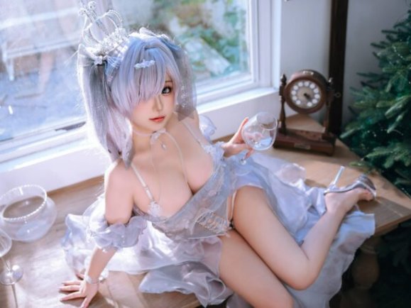 胜利女神妮姬cos系列：椎名莜/日奈娇灰姑娘COS优雅性感