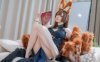 优雅与魅惑的双重奏：屿鱼YukakoCOS精彩演绎礼服版天城