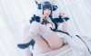 碧蓝航线霜月shimoCOS：舰娘柴郡甜美与俏皮的完美融合