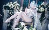 胜利女神妮姬霜月shimoCOS：灰姑娘冰雪之梦下的优雅觉醒