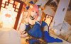 霜月shimo玉藻前COS：神秘与温柔交织的跨越千年的爱恋