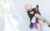 FGO女仆玛修COS：霜月shimo再现忠诚与诱惑的完美平衡