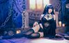 丝袜修女性感登场：霜月shimo演绎葬送的芙莉莲菲伦COS