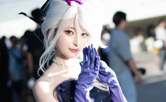 慵懒与威严并存:香港Turq_KJ.在FF45惊艳演绎空崎阳奈COS