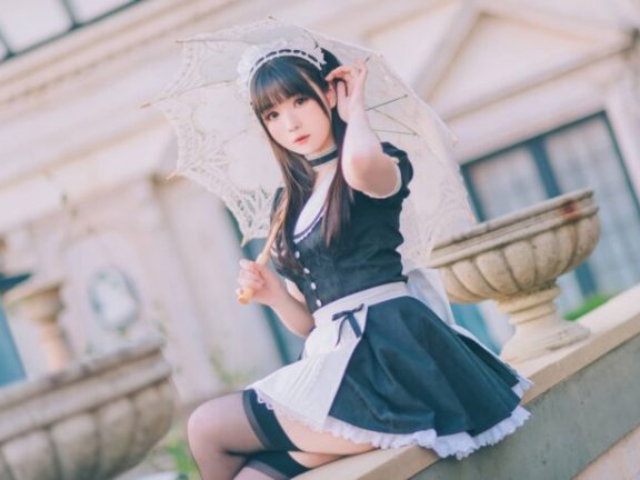 霜月shimo女仆图鉴COS：以极致优雅与精准还原定义新女仆