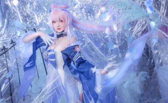 原神珊瑚宫心海COS赏析：桜桃喵演绎水系统御者的温柔力量