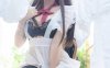 过期米线线喵透明女仆COS赏析：演绎优雅与性感的视觉盛宴