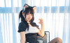 猫耳与蕾丝之间的俏皮魔法：神楽坂真冬的猫猫女仆COS赏析