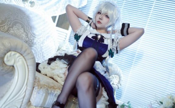 红魔馆女仆长降临！yuuhui玉汇十六夜咲夜cos优雅与危险气质