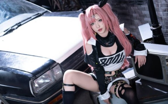 清水由乃妮可COS赏析｜绝区零原服还原甜酷小恶魔气质上头