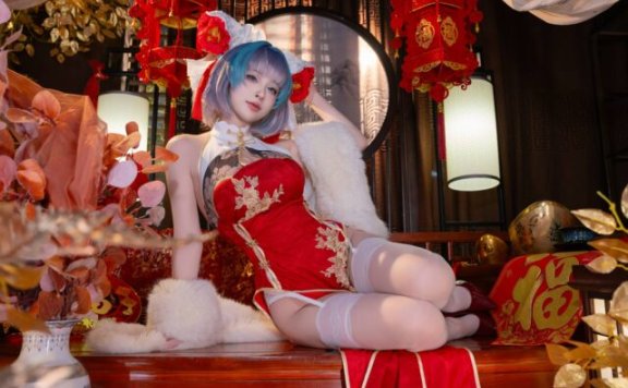 清水由乃柴郡COS天花板：演绎碧蓝航线猫系少女的极致魅力
