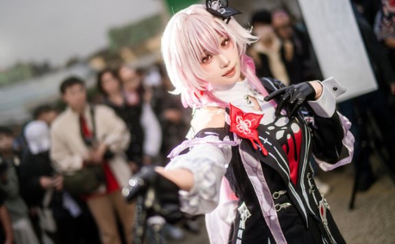 崩坏星穹铁道·长夜月COS现场赏析：月海月音惊艳亮相FF46