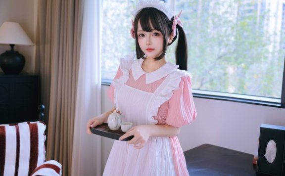 日奈娇原创见习女仆cos赏析｜把温柔日常拍成一场治愈系作品