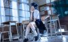 蔚蓝档案JK版妃咲COS：屿鱼Yukako打造高还原冷调校园少女