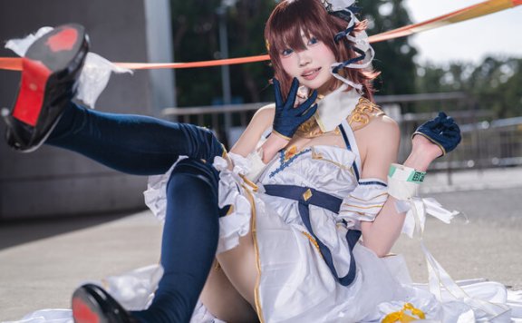 仙女下凡?Narumera神级时乃空cos原来白丝和仙女裙是绝配