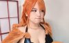 Neomachiii娜美COS：艾尔巴夫战袍还原海贼王巨人岛新造型