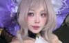 崩坏星穹铁道黑塔cos：Yoonsul还原天才少女紫色幻想感拉满