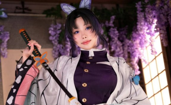 鬼灭之刃蝴蝶忍COS｜雨波HaneAme诠释温柔冷静的角色魅力