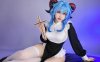 原神甘雨COS视觉：miko酱ww演绎璃月麒麟少女温柔与优雅