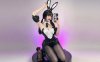 miko酱ww兔兔管家COS：黑色漆皮兔女郎高级质感与少女感