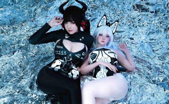 机械意志与幻想异种的冷冽交响:miko酱ww机械姬龙女COS